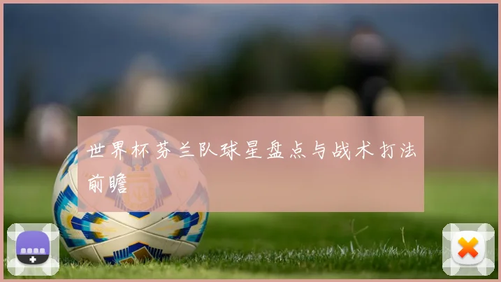世界杯芬兰队球星盘点与战术打法前瞻